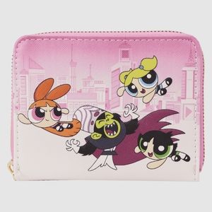Loungefly Powerpuff Girls vs. Mojo Jojo Zip Around Wallet